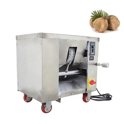Máquina peladora de cáscara de coco peluda 220V removedor rápido de cáscara de coco de 30 segundos Foto 1 de 4