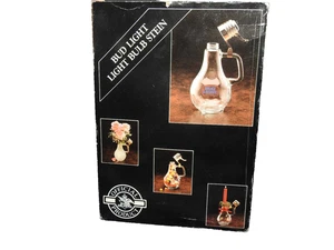 Bud Light Light Bulb Stein with Spuds Makenzie NIB, AKO Products, 1987 - Picture 1 of 11