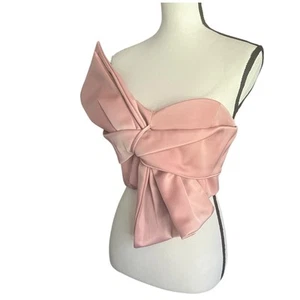 DO+BE Bustier mit großer Schleife mauve rosa. Größe L - Bild 1 von 7
