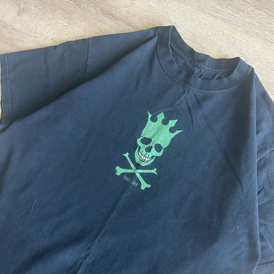 Camiseta Vintage 00s Y2K Perla Mermelada Verde Enfermedad Perfecto Estado Talla Grande Foto 1 de 4