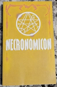The Necronomicon by Simon - (Paperback, Brand New) First Edition RARE YELLOW - Picture 1 of 5