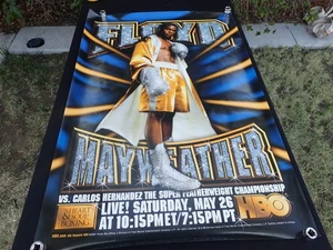 Floyd Mayweather Vs Carlos Hernandez Official Fight Poster 2001 WBC - Picture 1 of 11