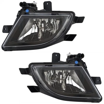 SET-H57225580121 Hella Set of 2 Fog Lights Lamps Front Driver & Passenger Pair Foto 1 de 4