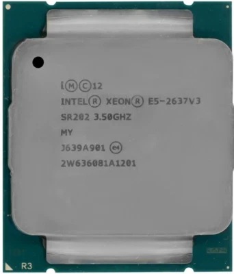 ✅Processor INTEL✅XEON E5-2637 V3 3.5GHz SR202 SOCKET 2011-3 15MB CACHE - Image 1 of 2