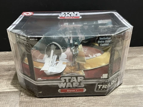 Star Wars: The Original Trilogy Collection Boba Fett   W/ Slave 1  2004 (New) Cover