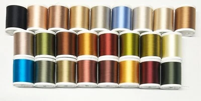 Lot of 25 Spools Madeira Rayon Thread 1000m Art. 9841 Mixed Colors New/Used - Image 1 of 4