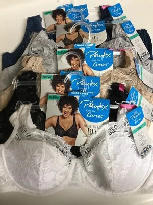 Playtex Love My Curves Beautiful Lift Lace Bras Choose Size/Color Ret $42 US4514 - Image 1 of 4
