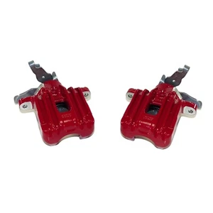 2X Étrier Arrière 230MM Rouge Audi A1 GB Seat Ibiza 6F Arona VW Polo 6 VI AW - Picture 1 of 3