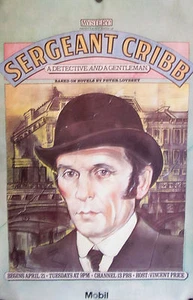 Póster original vintage sargento cuna detective PBS TV obra maestra arte teatral - Imagen 1 de 1