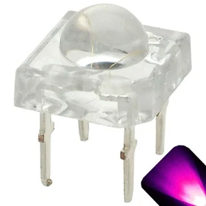 20 x LED 5 mm cúpula superflujo rosa piraña letrero luces traseras de freno súper flujo - Imagen 1 de 2