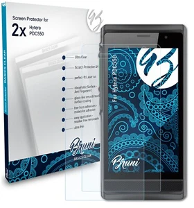 Bruni 2x Schermfolie voor Hytera PDC550 Screen Protector Displaybeveiliging - Afbeelding 1 van 4