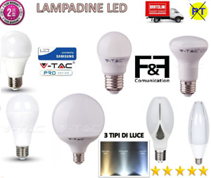  LAMPADINE A LED ATTACCO GRANDE NO PICCOLO E27  NO E14 LAMPADE LED