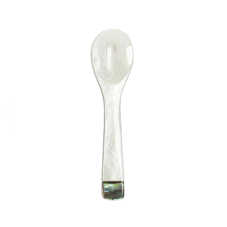 Shell Caviar Spoon with Abalone Inlay - Image 1 of 1