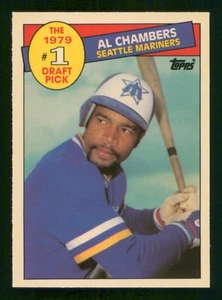 AL CHAMBERS FIRST DRAFT PICK 1985 TOPPS TIFFANY 85 NO 277 NRMINT+ 17136 - Picture 1 of 2
