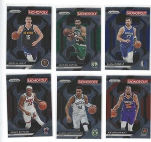 2023-24 Panini Prizm Monopoly Basletball All-Star Set of 10 inc. Lebron - Picture 1 of 2