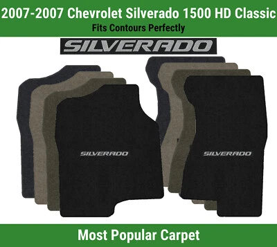 Tapetes dianteiros Lloyd Ultimat para '07 Chevy Silverado 1500 HD Classic com Silverado 1 - Imagem 1 de 4