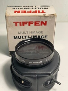 Vintage TIFFEN 5R MULTI-IMAGE 55mm Filter Lens with Case - Japan - Picture 1 of 3