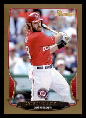 2013 Bowman Gold #138 Jayson Werth - Image 1 of 2