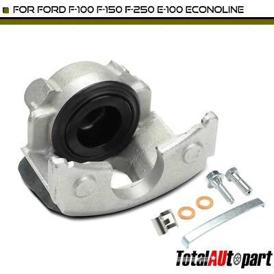 Pinça de freio para Ford F-150 F-250 Bronco E-150 Econoline F-100 dianteira esquerda - Imagem 1 de 4