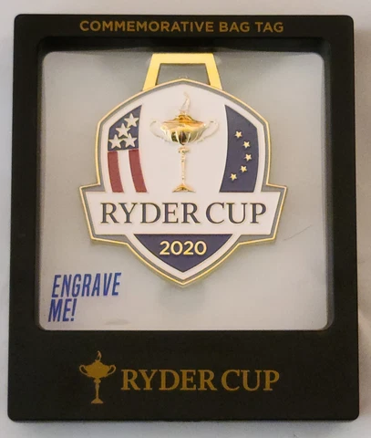 2020 USA Ryder Cup Commemorative Bag Tag NEW Whistling Straits 2021 Cover