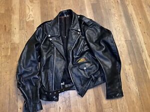 Terminator Arnold Vintage Classic Biker Style Design Casual Wear Leather Jacket