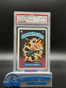 Garbage Pail Kids 1985 brillante sacudido Joel 53a OS2 PSA 8 casi nuevo-como nuevo - Imagen 1 de 2