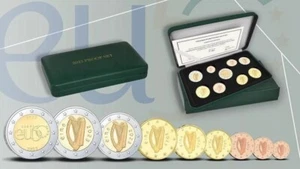 EURO KMS IRLAND PROOF PP 2023. JAHRESTAG DES BEITRITTS ZUR EUROPÄISCHEN UNION - Bild 1 von 2