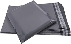 Grey Mailing Bags 22 x 30 Inch Premium 60mu Postage Sacks Mail Post Large Seal - Picture 1 of 4