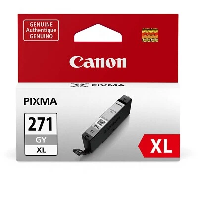 Genuine Canon OEM CLI-271XL GY / CLI-271XL Gray Ink Cartridge - High Capacity - Image 1 of 4