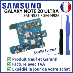 CIRCUIT INTERNE DU MICRO ET DE L'ANTENNE DU SAMSUNG GALAXY NOTE 20 ULTRA 4G & 5G - Photo 1 sur 5