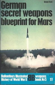 BALLANTINE GERMAN SECRET WEAPONS WW2 V-1 V-2 SEEHUND LUFTWAFFE 1946 ARTILLERY - Picture 1 of 4