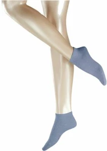 Esprit Womens Uni 2 Pack Sneaker Socks - Jeans Blue - Picture 1 of 1