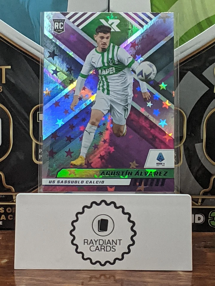 2022-23 Serie A Chronicles XR AUGUSTIN ALVAREZ #124 Purple Astro RC SASSUOLO - Image 1 of 1