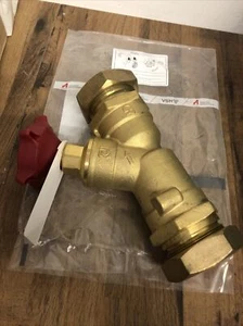 PEGLER PRO FLOW 1200 Series DOUBLE REG 52mm COMMISSIONING VALVE 1254-2 - Picture 1 of 3