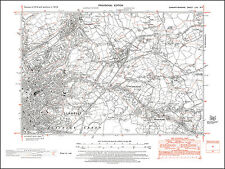 Llanelly, Felin-foel, Dafen, Llwyn-hendy, old map Carmarthen 1948: 58NE Wales