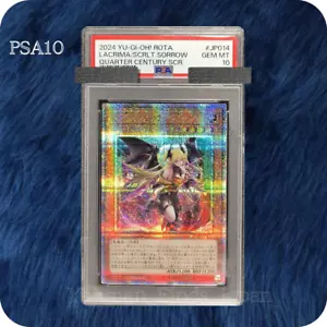 PSA 10 LACRIMA / SCRLT DOLOR CUARTO SIGLO SCR. 2024 YU-GI-OH! Japonés - Imagen 1 de 2