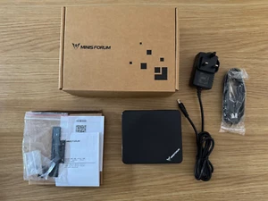 MINISFORUM UN100P Mini PC Intel N100 DDR4 16GB 512GB SSD Windows 11 - Photo 1/7