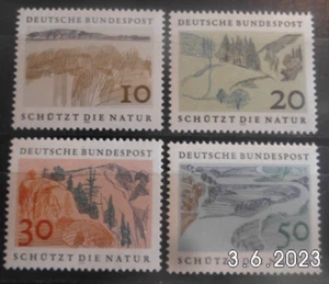 Bund Mi.- Nr 591 - 594 postfrisch 4.6.1969 Europäisches Naturschutzjahr - Bild 1 von 1
