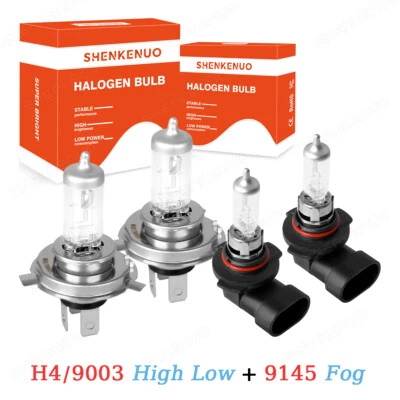 Combo faros halógenos de haz alto y bajo + kit de bombilla antiniebla para Pontiac Vibe 2003-2008 Foto 1 de 4
