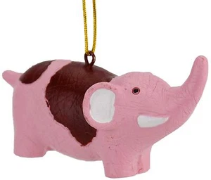 Baum Knospen blutiger rosa Elefant Stofftier Weihnachtsschmuck Santa Xmas - Bild 1 von 4