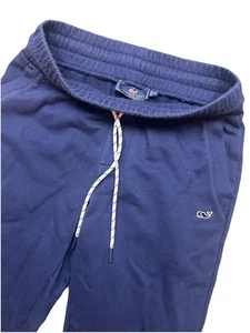 Vineyard Vines Drawstring Heritage Joggers SweatPants Navy Blue Mens XS X Small - Picture 1 of 7