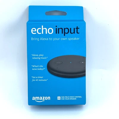 Amazon Echo Input Alexa Voice Control Adapter Bring Alexa To Any Speaker SEALED - Image 1 of 4