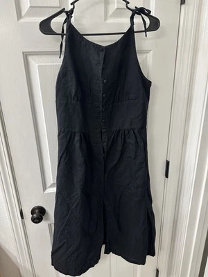 Vestido midi Gaala Paris X Shirinatra mezcla de lino talla 40 Foto 1 de 4