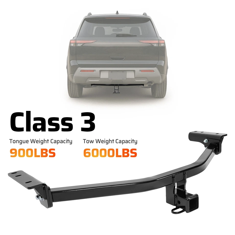 Class 3 Trailer Hitch 2" Receiver For Nissan Pathfinder Infiniti QX60 2022-2025 Foto 1 de 4