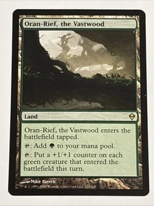 MTG Zendikar Oran-Rief, the Vastwood 221/249 MP Rare - Picture 1 of 2