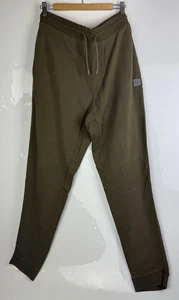 Pantalones de chándal Hugo Boss para hombre verde caqui con puños talla XXL - Imagen 1 de 8
