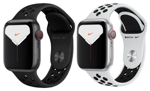 Apple Watch Series 5 44mm (GPS + Cellular) Nike Edition Aluminum Case - - Picture 1 of 11