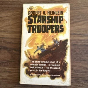 Starship Troopers Robert Heinlein November 1961 FIRST 1st PB Edition Signet VG - Imagen 1 de 14