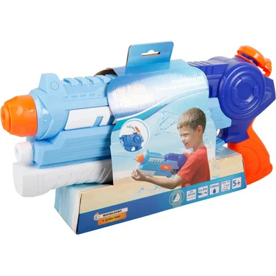Splash & Fun Wasserpistole Pump- und Schussfunktion 42 cm - Bild 1 von 4