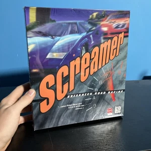 Screamer Pc Big Box Game Brand New And Sealed 1995 - Picture 1 of 7